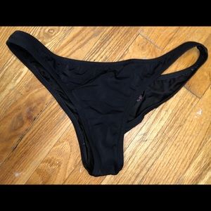 Victoria’s Secret black bikini bottom